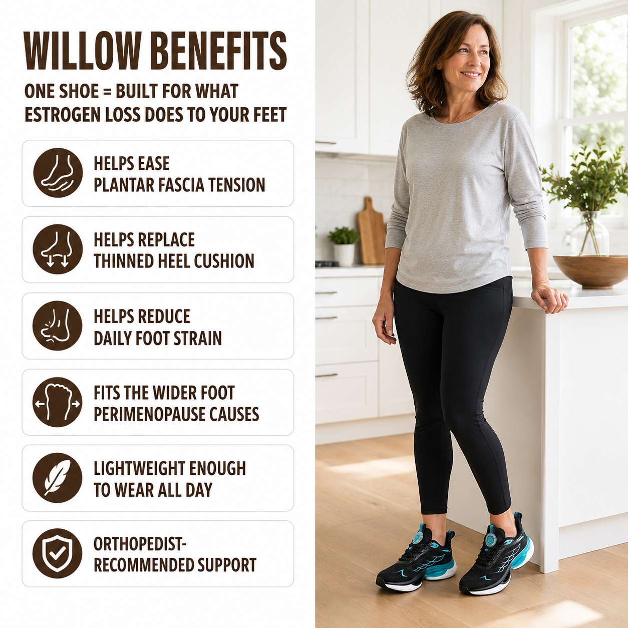End Perimenopause Foot Pain, Starting Tomorrow Morning